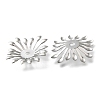 304 Stainless Steel Bead Caps X1-STAS-B087-10H-P-2