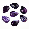 Natural Banded Agate/Striped Agate Cabochons G-T122-23H-1