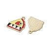 Alloy Enamel Pendants FIND-O003-04G-2