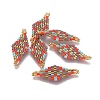 MIYUKI & TOHO Handmade Japanese Seed Beads Links SEED-E004-I18-2