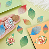 16Pcs 8 Colors 201 Stainless Steel Etched Metal Embellishments Pendants STAS-PH0007-19-3