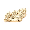 Rack Plating Brass Pendants KK-M229-23G-3