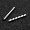 Tarnish Resistant 304 Stainless Steel Tube Beads STAS-G071-35P-4