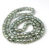 Electorplated Glass Beads EGLA-E006-1M-2
