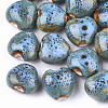 Handmade Porcelain Beads PORC-S498-15A-14-1