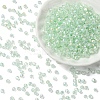 70G Transparent Spray Painted Glass Beads EGLA-YW0005-30C-1