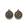 Alloy Pendant Cabochon Settings PALLOY-N156-01Q-AB-2