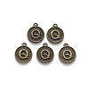 Alloy Pendant Cabochon Settings PALLOY-N156-01Q-AB-1