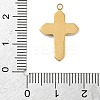 304 Stainless Steel Rhinestone Pendants STAS-P430-01A-G01-3