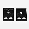 Plastic Earring Display Card LS-BCOF-WH0001-02-1