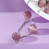 304 Stainless Steel Cable Chain Bracelets BJEW-C094-01P-01-2