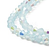 Baking Paint Glass Beads Strands X-DGLA-F029-J2mm-A07-3