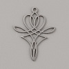201 Stainless Steel Pendants STAS-TAC0017-06P-1