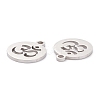 Non-Tarnish 201 Stainless Steel Pendants STAS-D451-25P-2