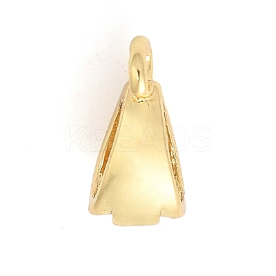 Brass with Cubic Zirconia Pendants KK-Q781-04G-1