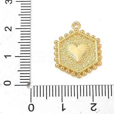 Brass Pendants KK-B126-01G-Y-1