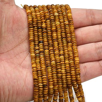 Natural Tiger Eye Beads Strands G-L635-A31-4x2mm-02-1