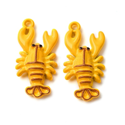 Baking Paint Alloy Pendants LS-FIND-G097-01B-1