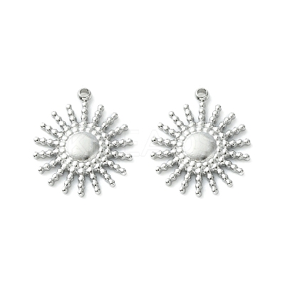 Non-Tarnish 304 Stainless Steel Charms STAS-L269-049P-1