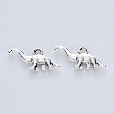 Tibetan Style Alloy Pendants TIBE-R316-072AS-RS-1