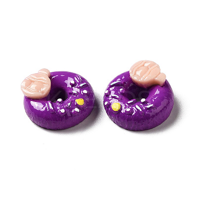 Opaque Resin Imitation Food Decoden Cabochons CRES-M014-01I-1