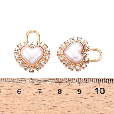 Alloy Rhinestone Pendants PALLOY-N176-80KCG-1