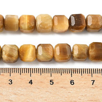 Natural Gold Tiger Eye Beads Strands G-C267-A11-1