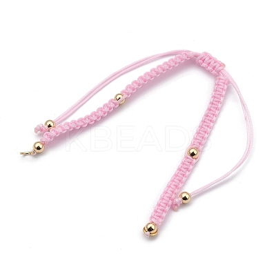 Braided Nylon Bracelet Making AJEW-JB00721-01-1