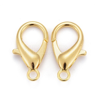 Zinc Alloy Lobster Claw Clasps E107-G-1