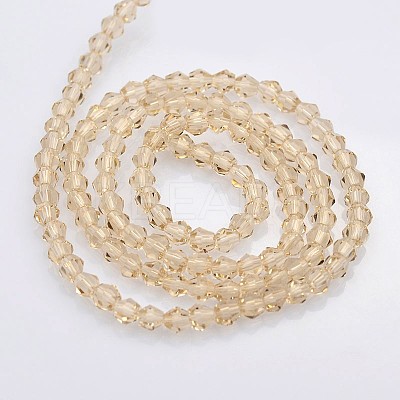 Bicone Glass Beads Strands EGLA-P016-4mm-12-1