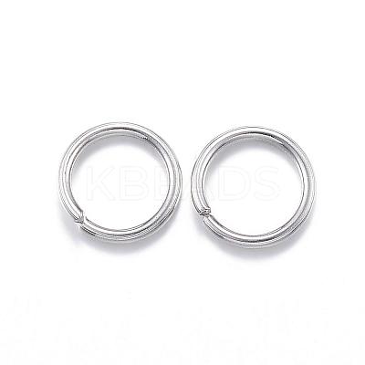 Tarnish Resistant 304 Stainless Steel Open Jump Rings STAS-E113-15P-1