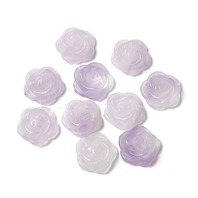 Natural Amethyst Carved Cabochons G-C185-01C-02-1