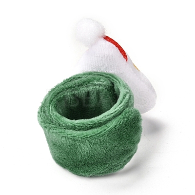 Christmas Slap Bracelets BJEW-B012-07-1