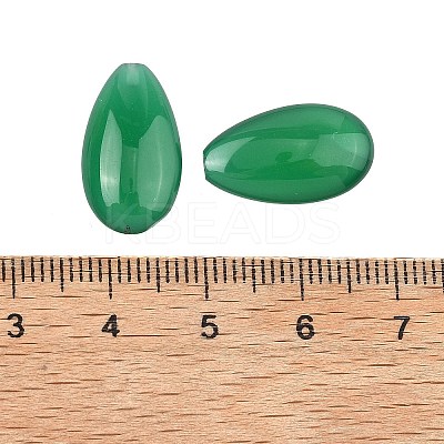 Natural Green Onyx Agate Beads G-G350-01-1