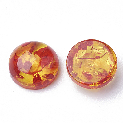 Resin Cabochons CRES-Q202-10mm-01-1