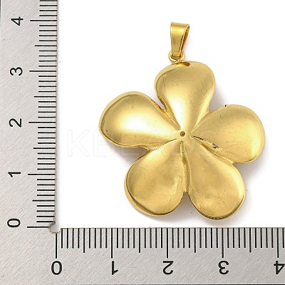 Ion Plating(IP) 304 Stainless Steel Pendants STAS-U024-G-02E-1