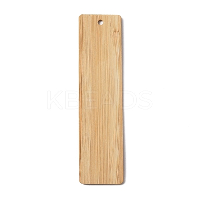 Blank Bamboo Bookmark AJEW-WH0282-58B-1