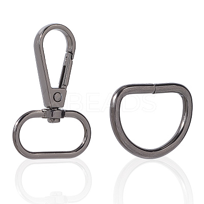 10Pcs Zinc Alloy Swivel Clasps DIY-SP0004-19B-1