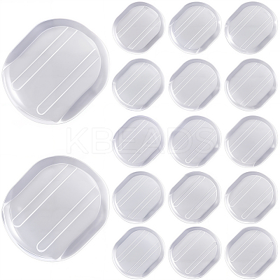 120Pcs Comfort Silicone Earring Pads FIND-SP0001-03-1
