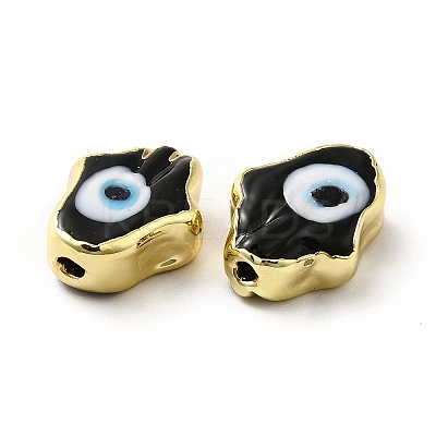 Handmade Evil Eye Lampwork Beads LAMP-F026-03D-1