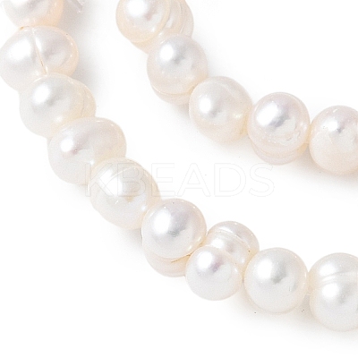 Natural Cultured Freshwater Pearl Beads Strands PEAR-I007-07K-02A-1