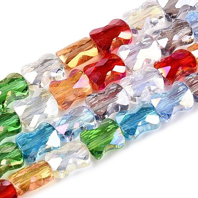 Transparent Glass Beads Strands GLAA-T023-A19-01-1