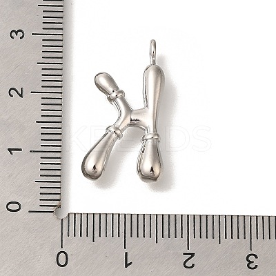 Rack Plating Brass Pendants KK-I722-08P-K-1