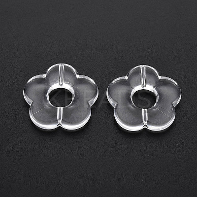 Transparent Acrylic Beads LS-TACR-T003-17A-01-1