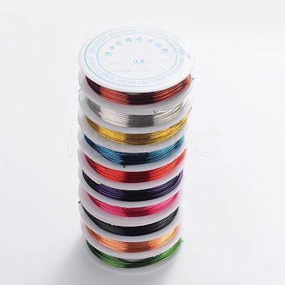 Round Copper Jewelry Wire CWIR-CW0.8mm-1