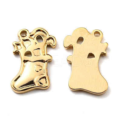Ion Plating(IP) 304 Stainless Steel Charms STAS-Q248-11G-1