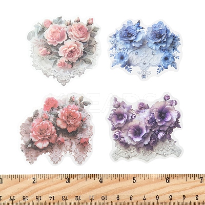 4Sets Herbal Ballads Vintage Stickers DIY-FS0008-69-02-1