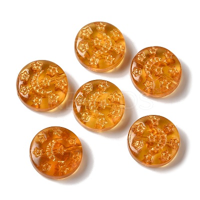 Transparent Lampwork Beads LAMP-P065-04A-11-1