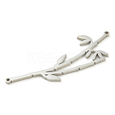 304 Stainless Steel Connectors Charms STAS-S142-06P-1