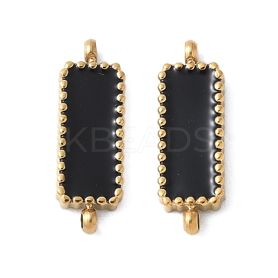 304 Stainless Steel Enamel Connector Charms STAS-G353-04G-01-1